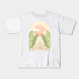 Tropical Vacation Kids T-Shirt